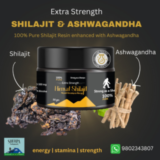 Himvat shilajit with ashwagandha