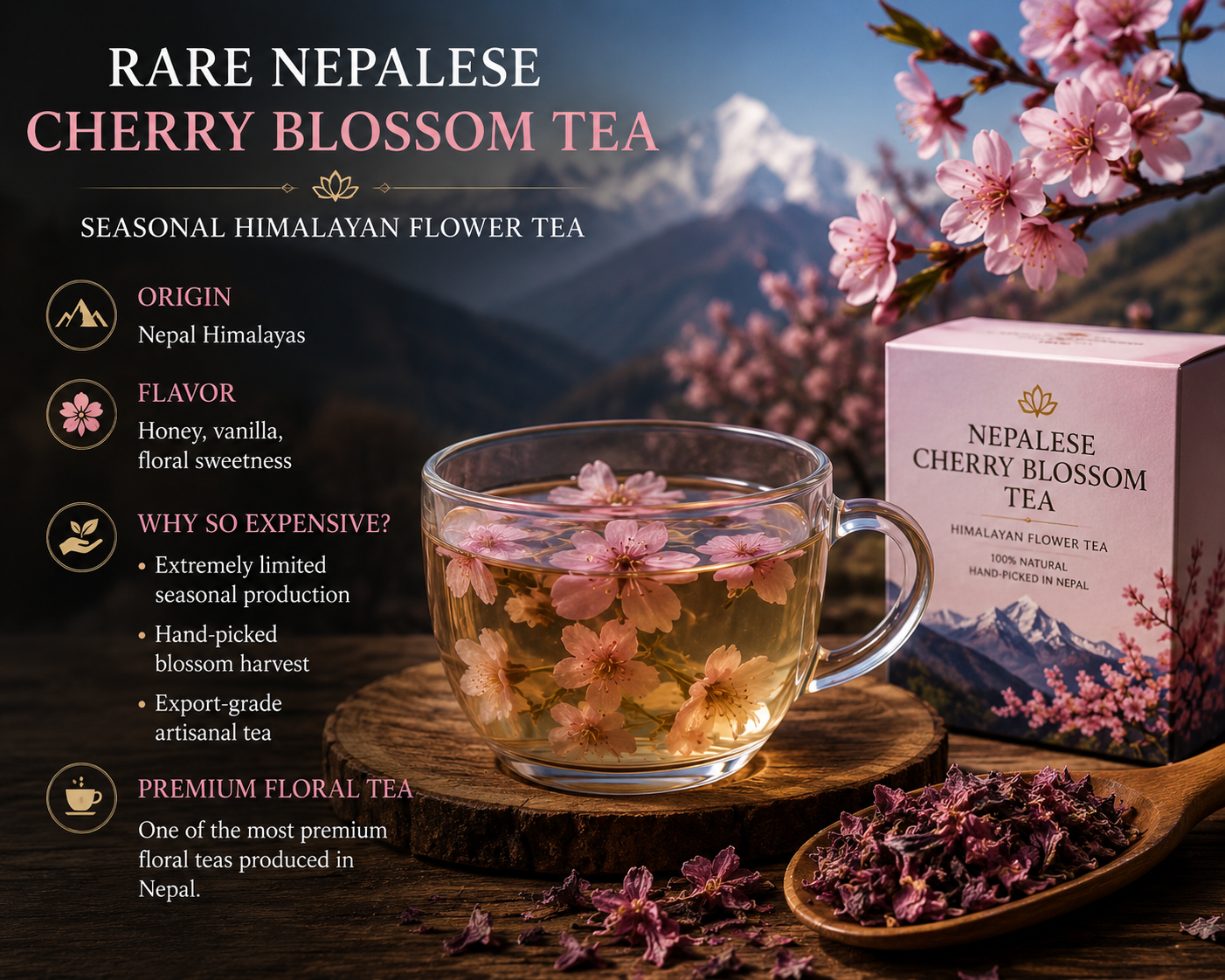 Nepalese Cherry Blossom Tea